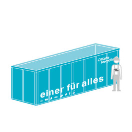 Abrollcontainer offen