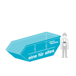 Absetzmulde offen