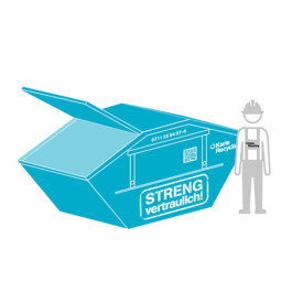 Aktenmulde streng geheim