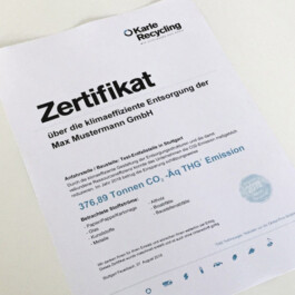 Zertifikat