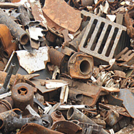 Eisenschrott/ Nichteisenmetalle Handelsguss