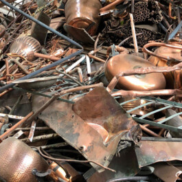 Eisenschrott/ Nichteisenmetalle Kupfer, Raff