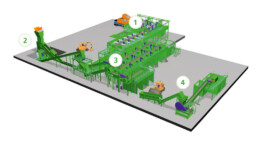 SÜDREC Sortieranlage 3D