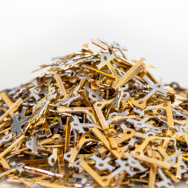 Kupferabfälle mit Zinn