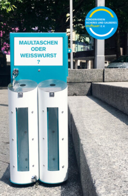 Abfallbehälter Zigarettenbox Kippster 