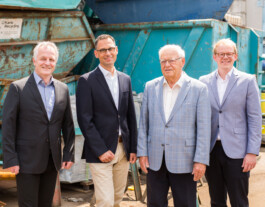 DIETMAR SCHULZ, STEPHAN KARLE, JÜRGEN KARLE, BASTIAN LAUER (V.L.) – FOTO: ELISA MAURUSCHAT 