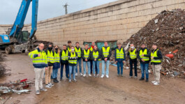 Betriebsbesichtigungen Besuchergruppe bei Karle Recycling