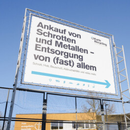 Karle Recycling Wertstoff Böblingen Info-Banner 