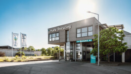 Einfache Sprache Firmenzentrale Karle Recycling in Feuerbach