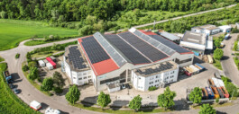Firmensitz SÜD REC in Vogelperspektive