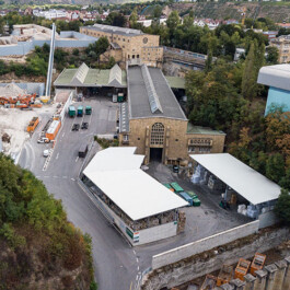 Degenkolbe Recycling Standort aus der Vogelperspektive 
