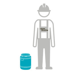 Batteriefreiheit von Abfällen Karle Recycling