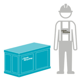Batteriefreiheit von Abfällen Karle Recycling